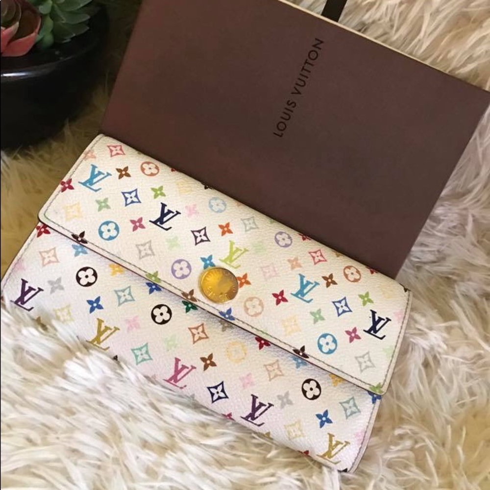 Louis Vuitton Sarah Wallet Multicolor